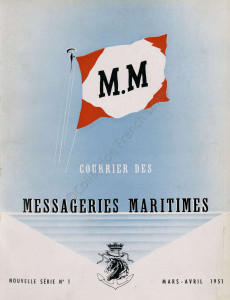 Extrait du Courrier des Messageries Maritimes, n°1, mars-avril 1951