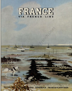 Extrait de la revue France Via French Lines, 1961-1962